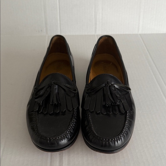 Cole Haan Classic Black Tassel Loafers C02691 Sz 13 - Picture 1 of 9